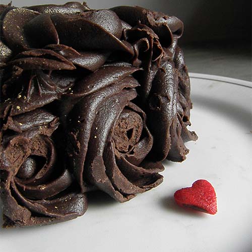 Dark Chocolate Fudge Cake - tangylife