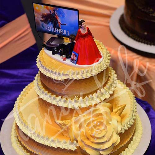 Designer Wedding Cakes - tangylife